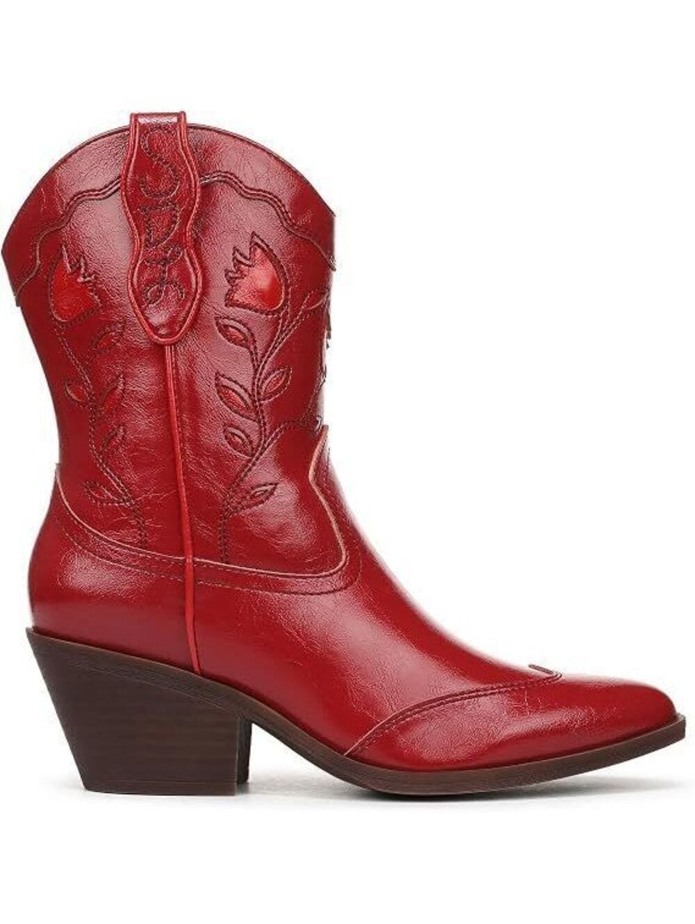 Sam and Libby Flash Western Boots in Red  8 M ($95)